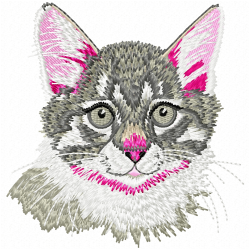 Cats Embroidery Design 2 Cats Embroidery Design 2